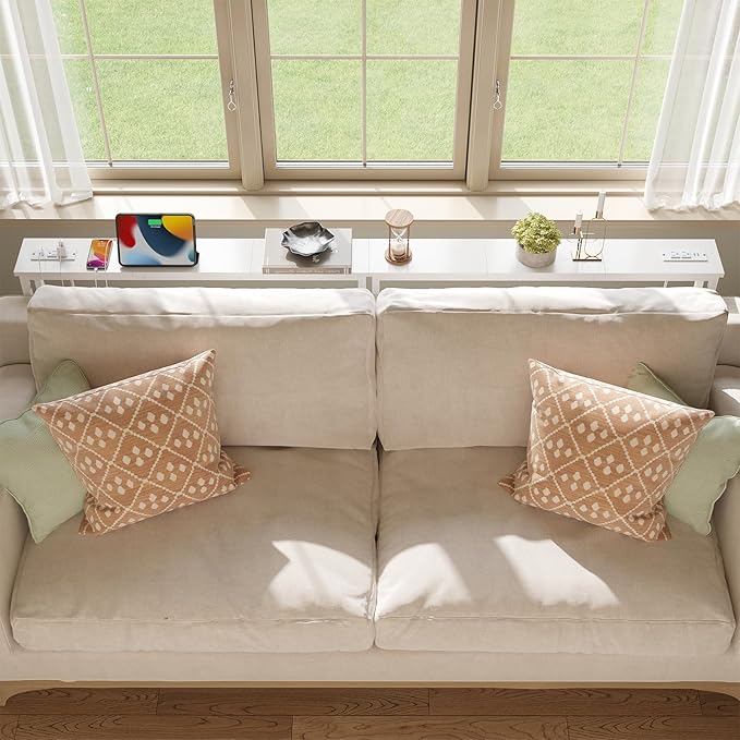 ELYKEN 5.9" Narrow Console Sofa Table