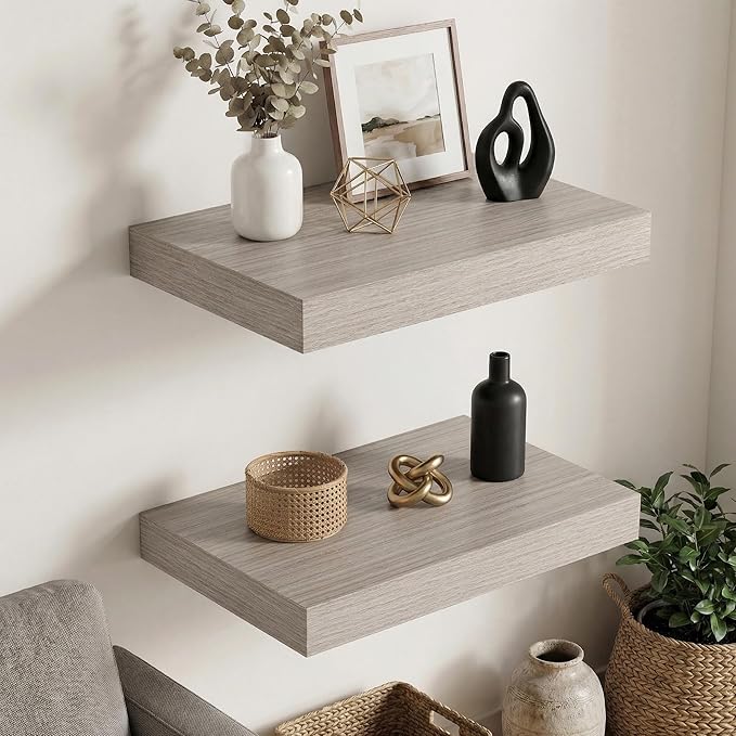 Dreamland Grey Floating Shelves