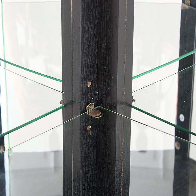 Glass Corner Display Cabinet