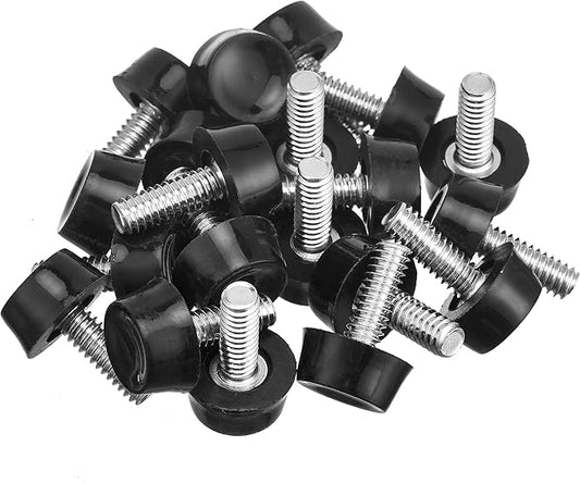 1/4-20" UNC Thread Adjustable Furniture Levelers Screw in Threaded 20 Pcs