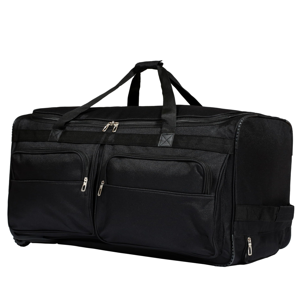 Generic 2 Wheeled Rolling Duffel Bag, Black, 30-Inch, 300001