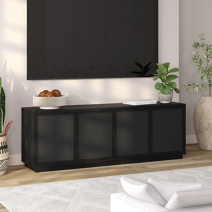 Henn&Hart TV Stand for TVs up to 78"