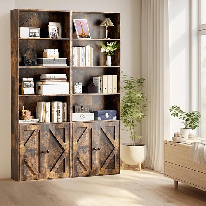 Bookshelf, 6-Tier Floor Bookcase