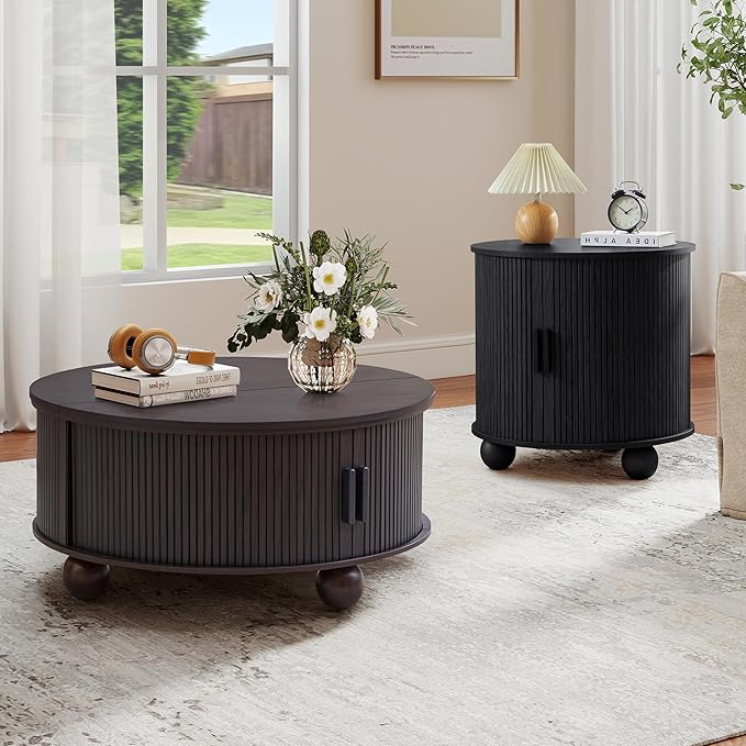 Round Lift Top Coffee Table