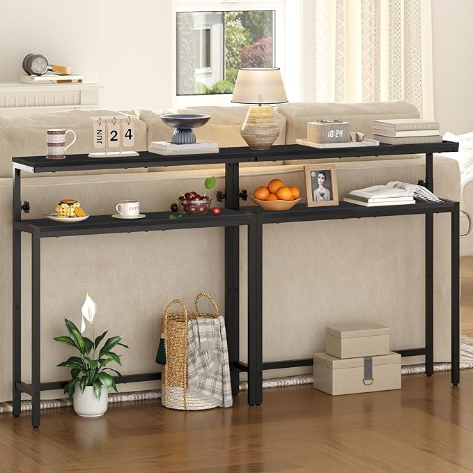 HOOBRO Narrow Console Table