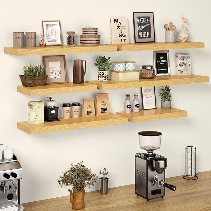 36 Inch Floating Shelves, 12 Inch Deep Floating Shelves