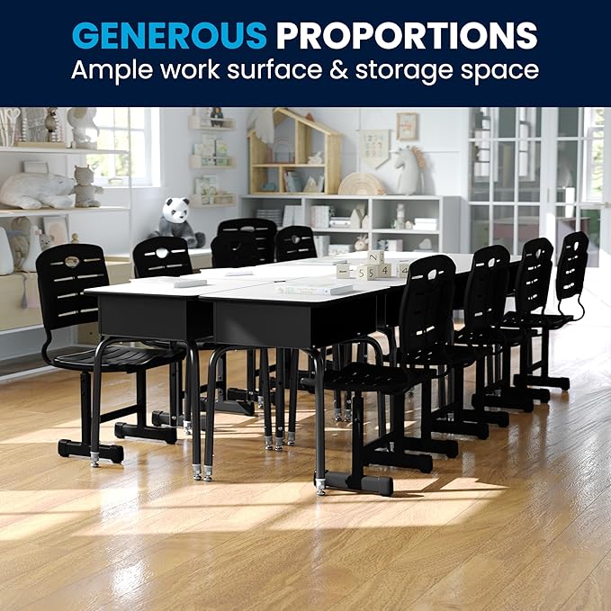 Flash Furniture Billie Open Front Student Desk