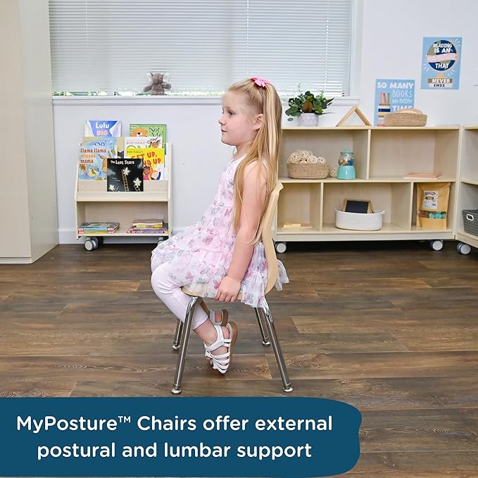Children’s Factory MyPosture Plus 14" Chair, Tan