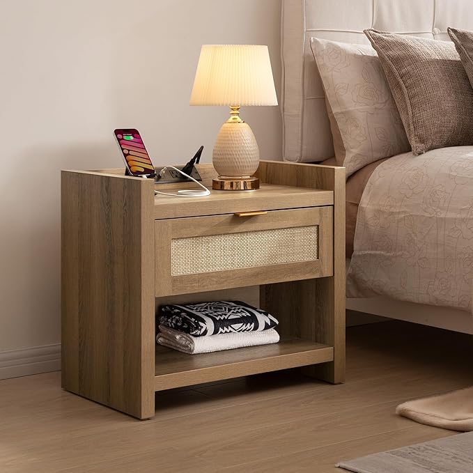 SICOTAS Night Stand Bed Side Table