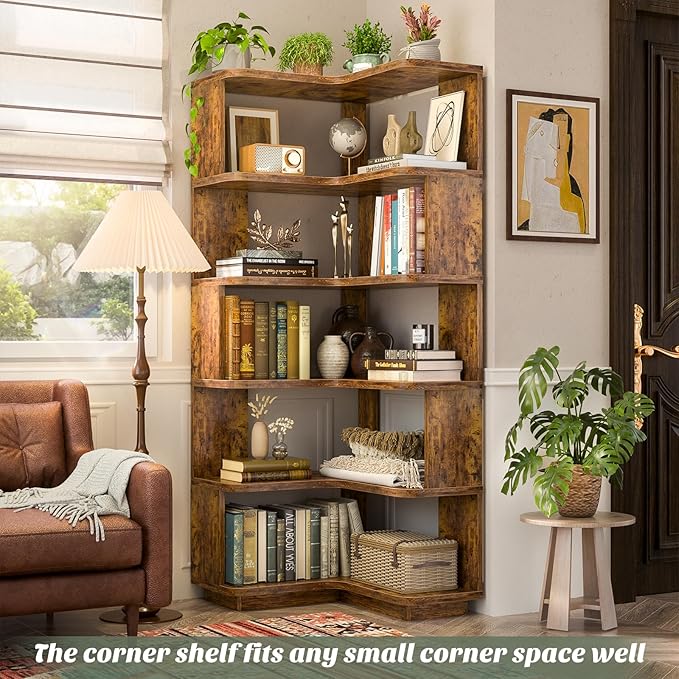 Armocity Corner Book Shelf