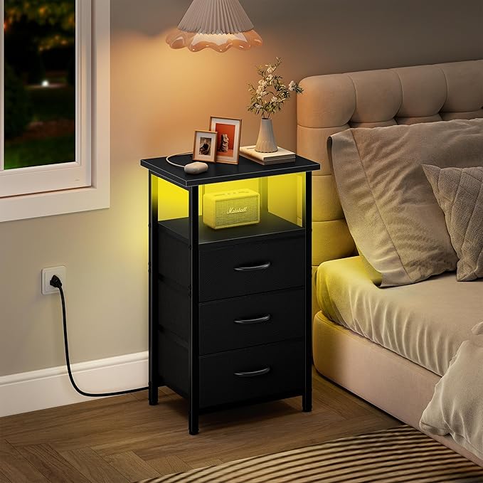 Vagusicc Night Stand Set 2
