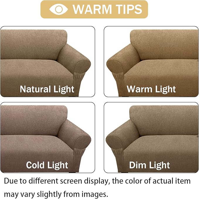 Armchair Slipcover with 1 Pillow Cover