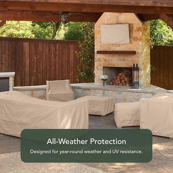 Covermates Ultima Outdoor Modular Sectional Sofa Cover – Heavy-Duty Patio