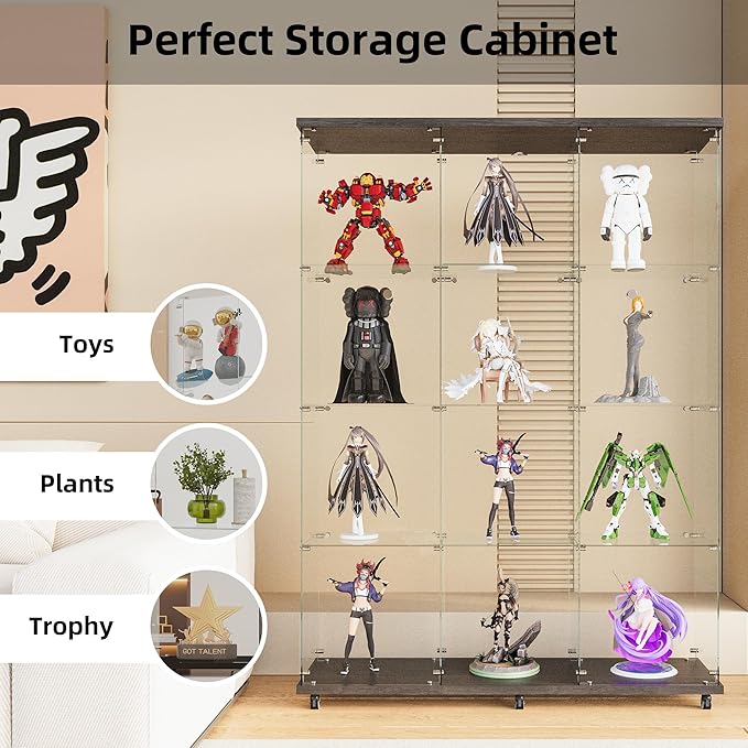 Beauty4U Glass Display Cabinet