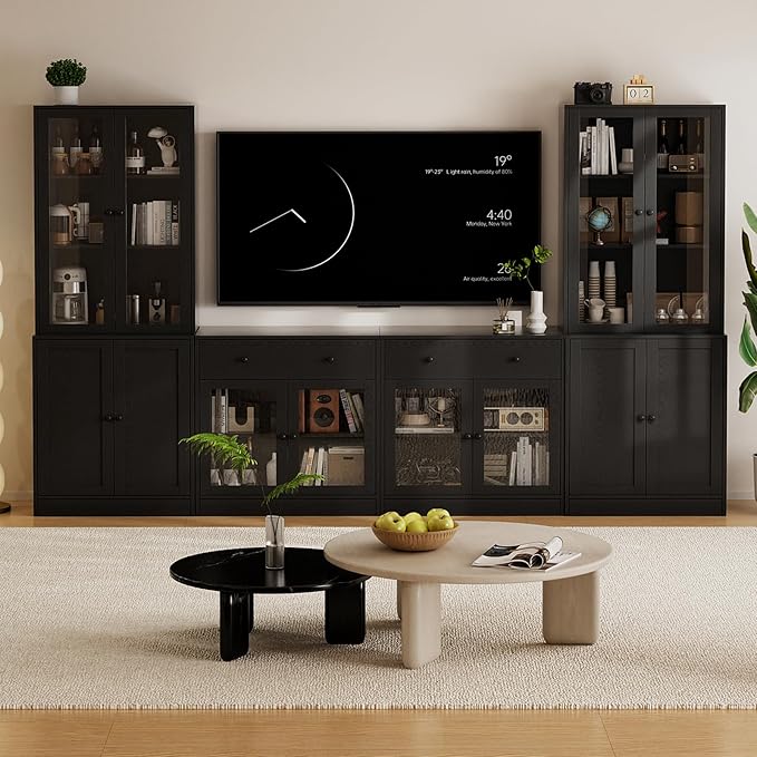 TUSY 71" TV Stand Storage Set