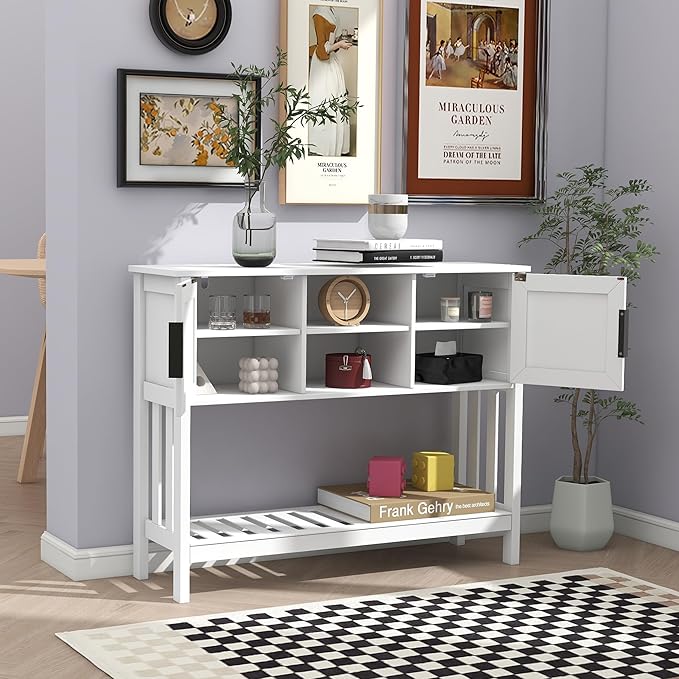 TaoHFE White Console Table