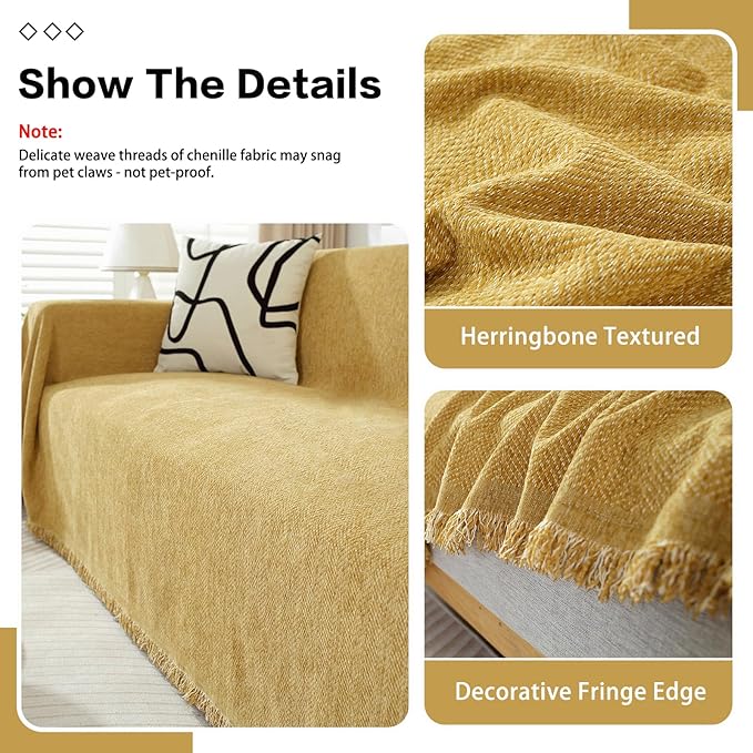 DREAMINGO Modern Minimalism Couch Cover