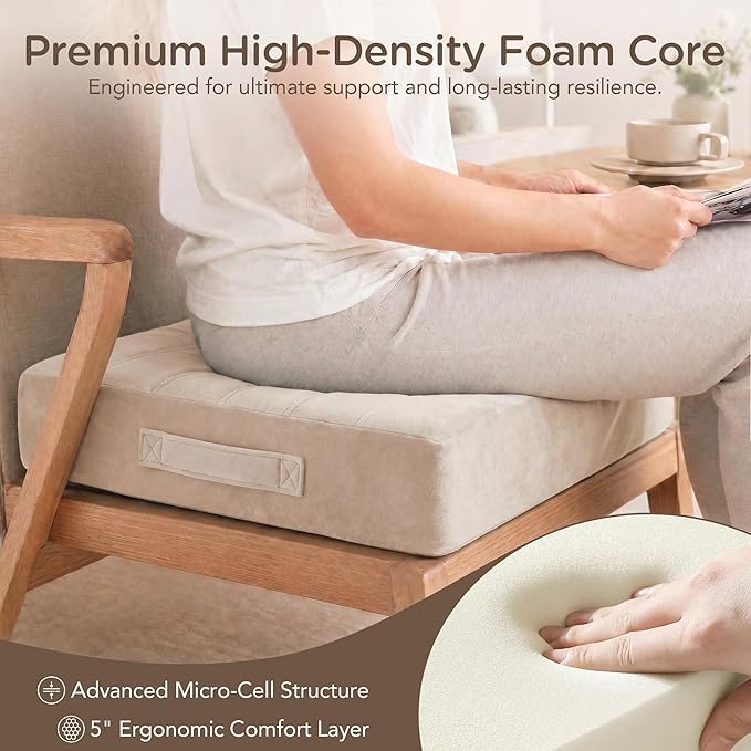 Codi Thick Replacement Couch Cushions, Upholstery Foam