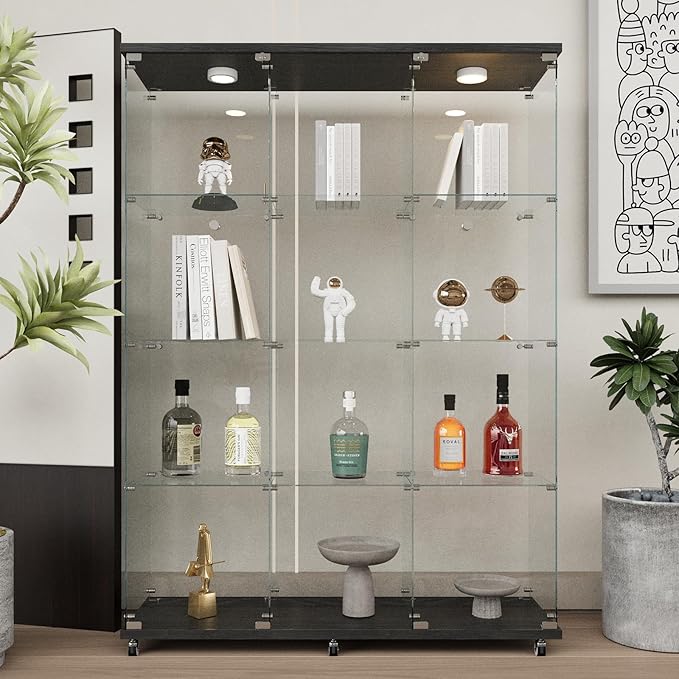 Beauty4U Glass Display Cabinet