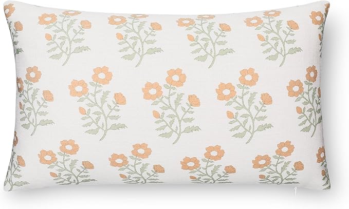 Crumbs Home Modern Farmhouse California Casual Indoor Outdoor Lumbar Pillow