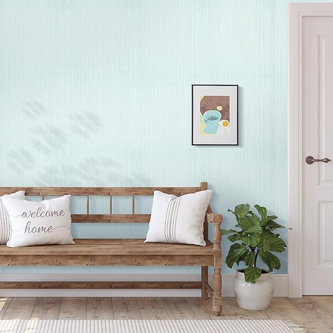 Grasscloth Peel and Stick Wallpaper