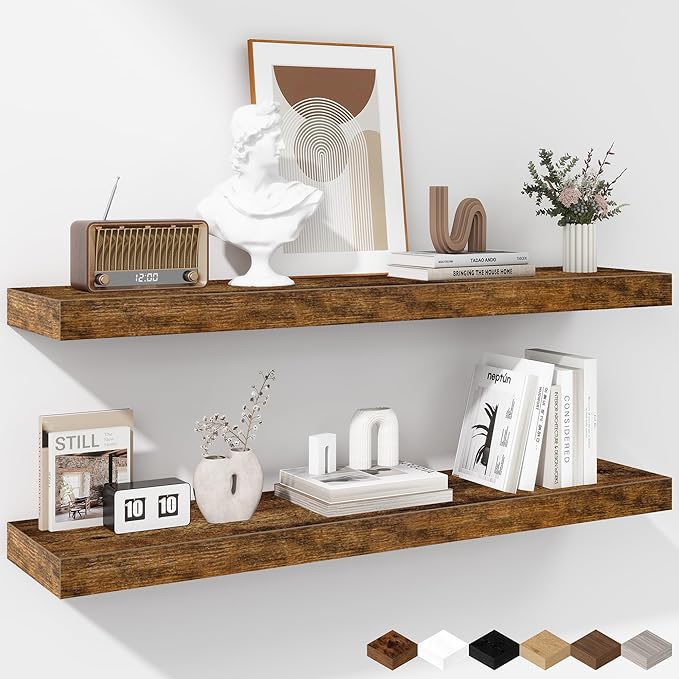 Fun Memories 36 Inch Floating Shelves