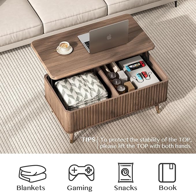 JOINICE Lift Top Coffee Table