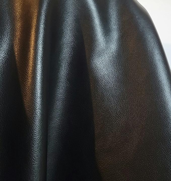 NAT Leathers™ | Soft Faux Vegan PU Leather by The Yard Synthetic Pleather 0.9