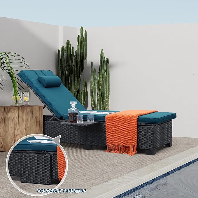WAROOM Outdoor Chaise Lounge Chairs