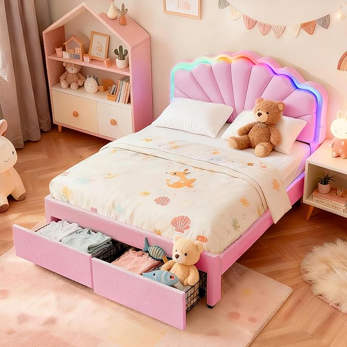 Queen Upholstered Children’s Bed