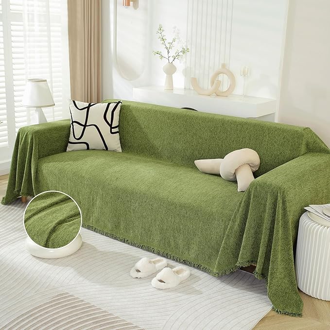 DREAMINGO Sofa Covers Herringbone Jacquard Modern Minimalism Couch Cover Wear