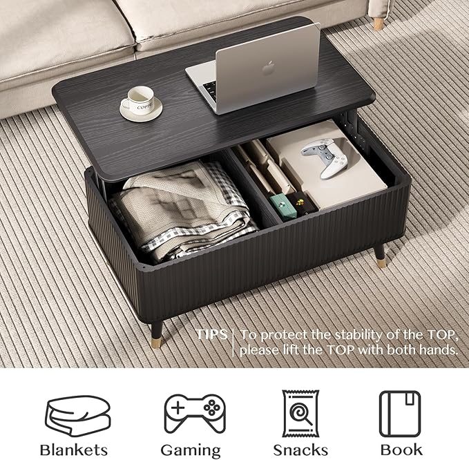 JOINICE Lift Top Coffee Table