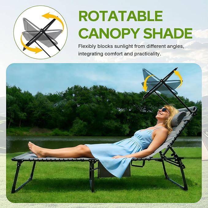 Outdoor Folding Lounge Chair
