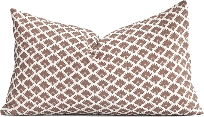 Crumbs Home Modern Farmhouse Fall Linen Indoor Outdoor Lumbar Pillow Cover Only
