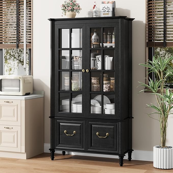 QUW 63" Tall Display Cabinet