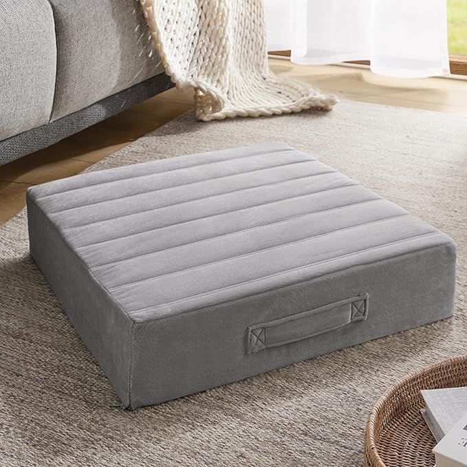 Codi Floor Cushions for Adults, Large Meditation Pillows