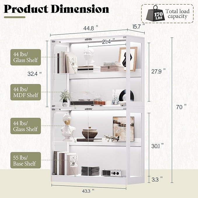 AMERLIFE RGB Display Cabinet