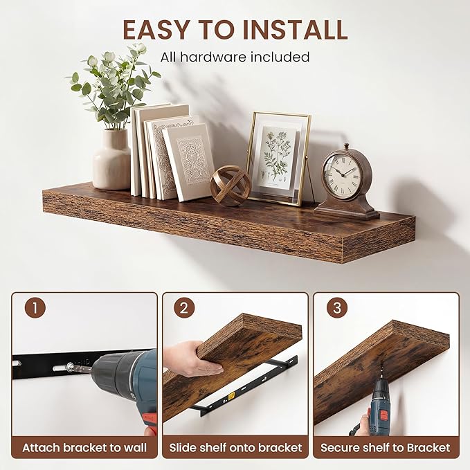 Dreamland 40 Inches Floating Shelves