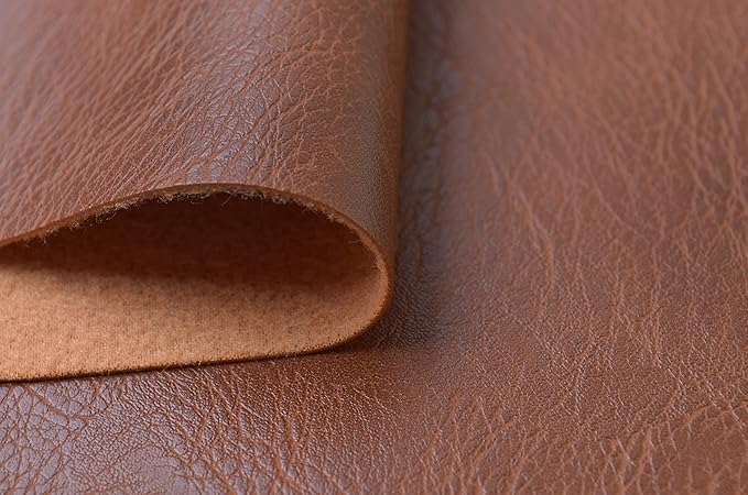 Wento Thick Faux Leather Fabric Soft Skin Grain PU Leather