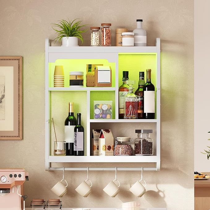HOOBRO Gaming Floating Shelves