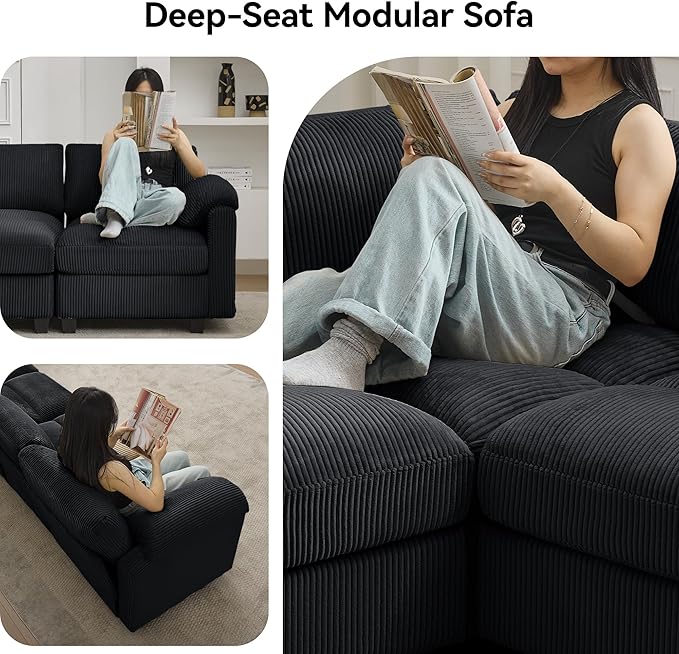114'' U-Shaped Sectional Couch