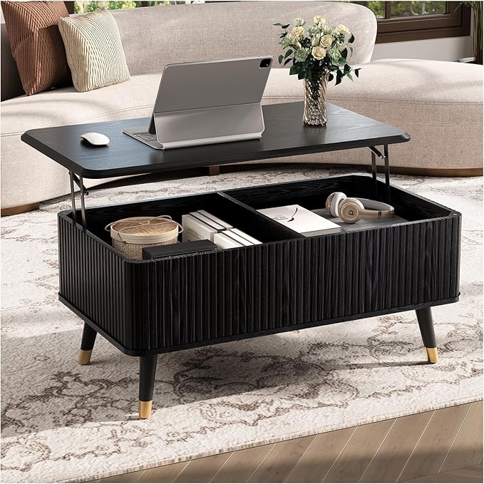 SULIVES Lift Top Coffee Table