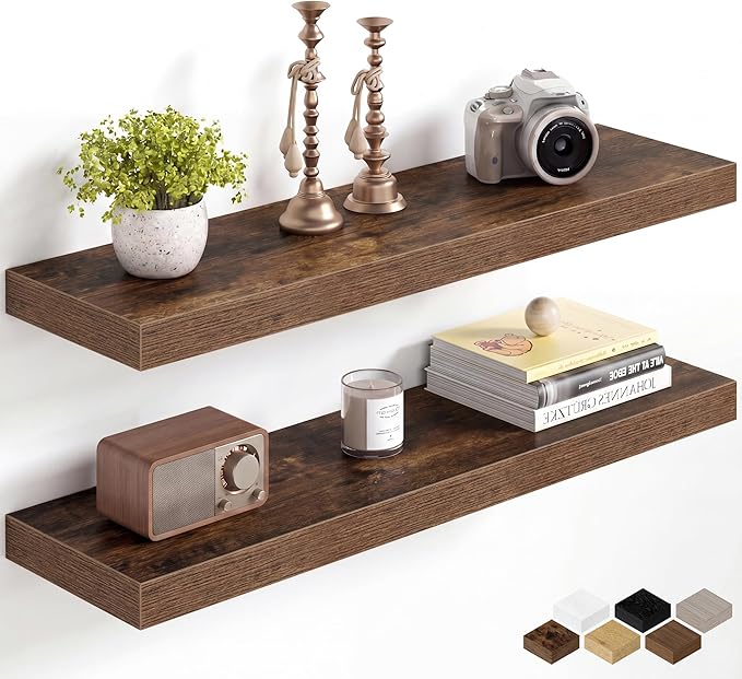 Fun Memories 30Inch Floating Shelves
