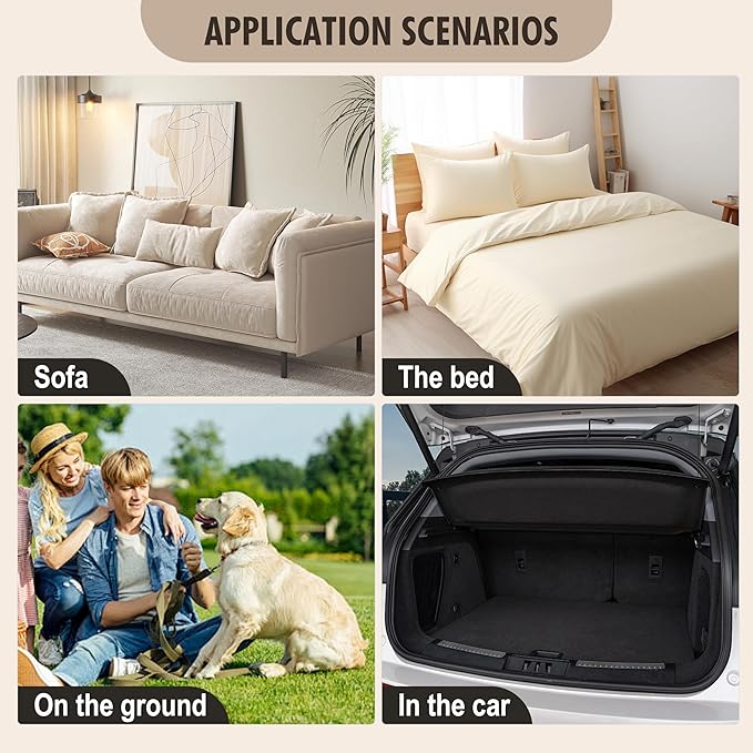 Genina Waterproof Couch Cover, Washable Anti-Slip 67 inch Sofa Covers