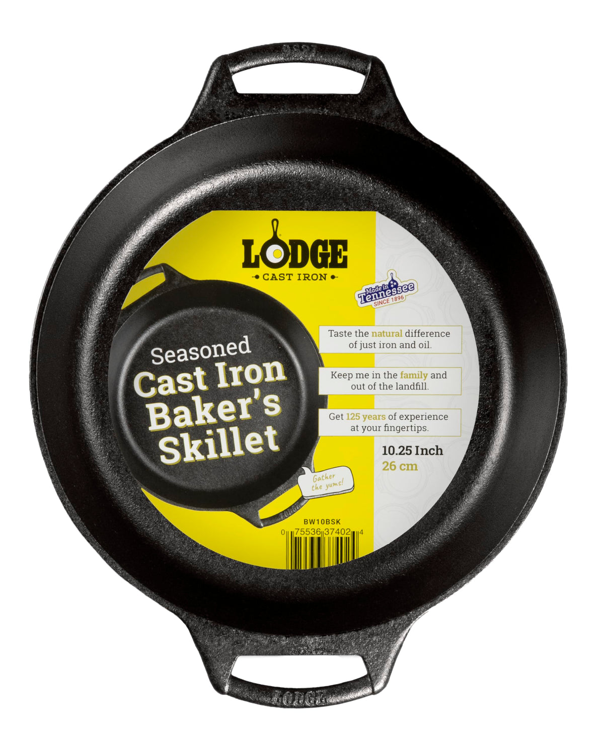 Lodge Cast Iron Baker’s Skillet