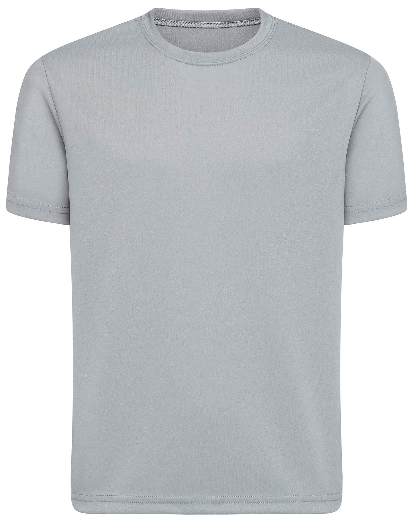 Opna Youth Boys Dri Fit Athletic T Shirts for Boys & Girls Sports Undershirt – Youth & Teen Sizes Silver-S