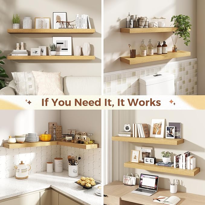 Dreamland 48 Inch Floating Shelves