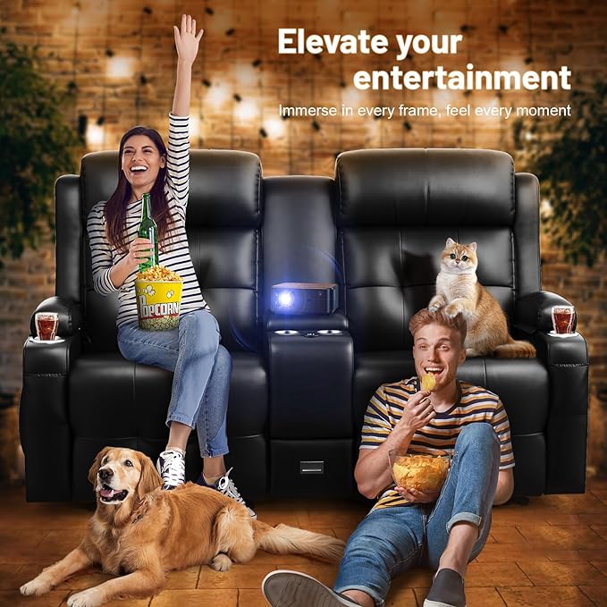 Recliner Sofa Set, RV Wall Hugger Recliners