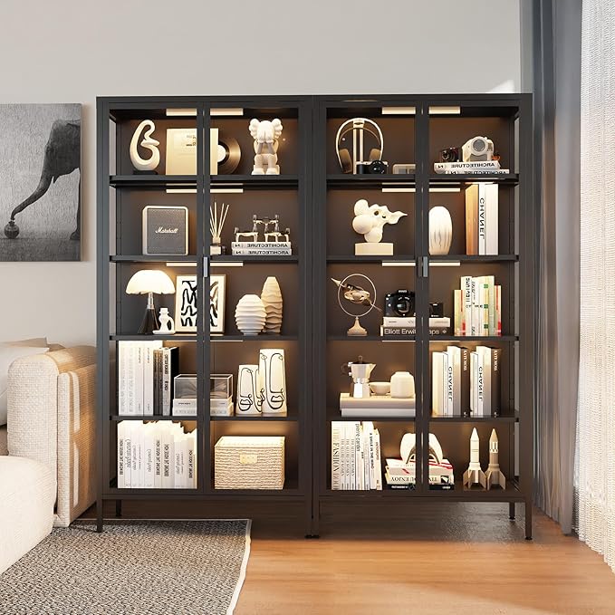 Eltean 71" H Display Cabinet