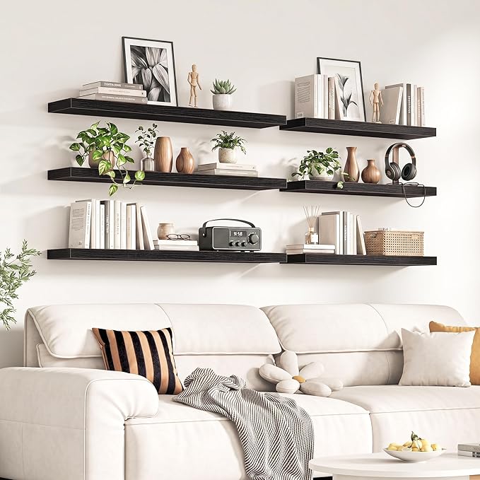 Fun Memories 40Inch Floating Shelves